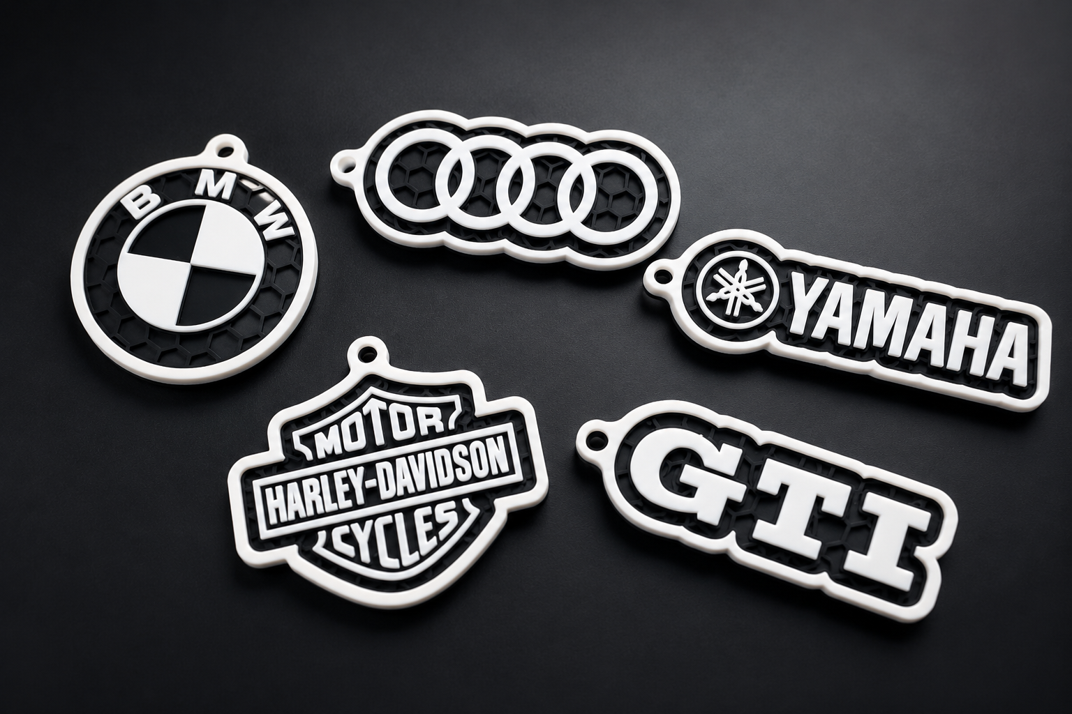 Mini-série de porte-clés — marques automobiles